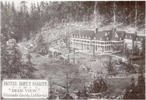 Bird-s-eye view of Hotel Bret Harte and Deer View Resort