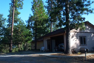 Adams home in Mosquito, California (across the canyon from Placerville)