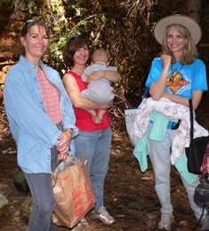 Happy homeschool moms - Jackie, Robin & Sheryl